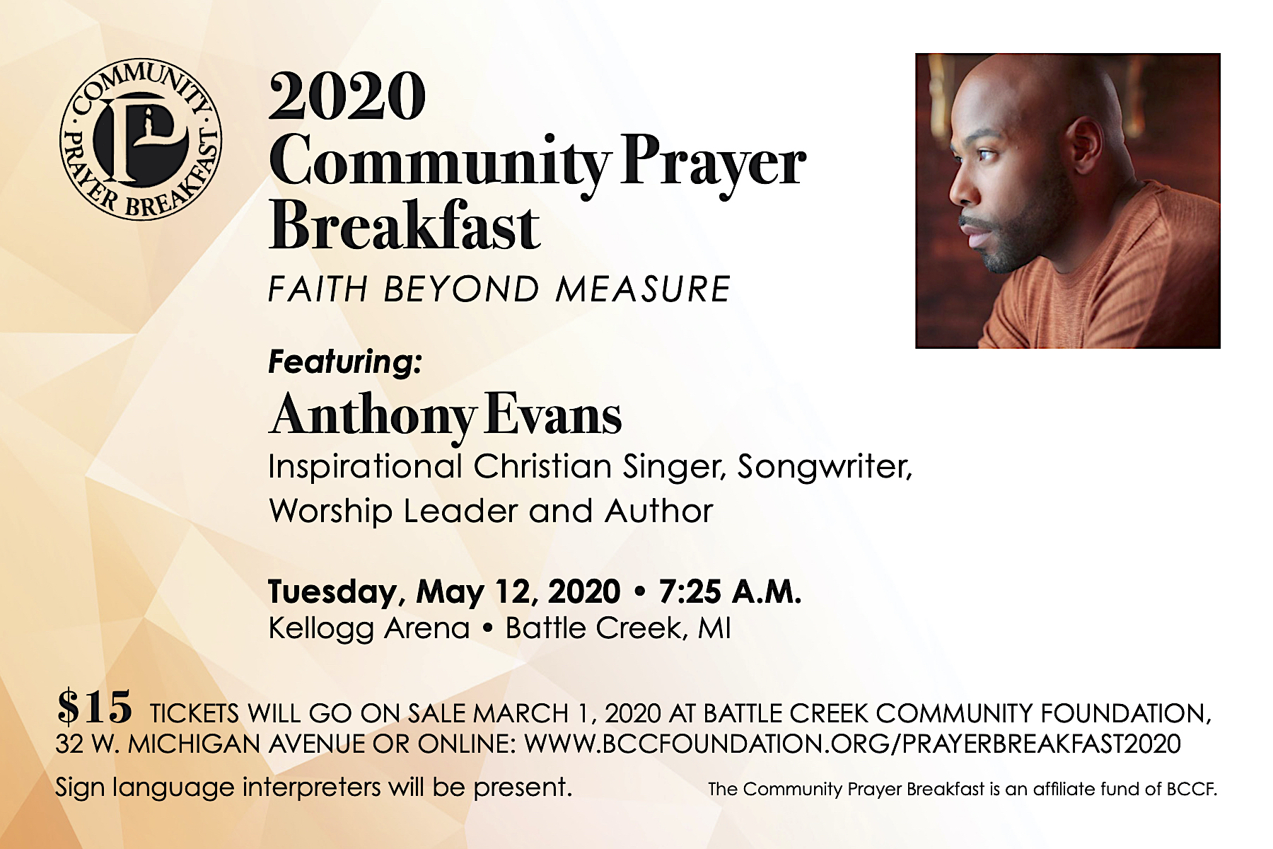 Battle Creek Community Prayer Breakfast Kellogg Arena